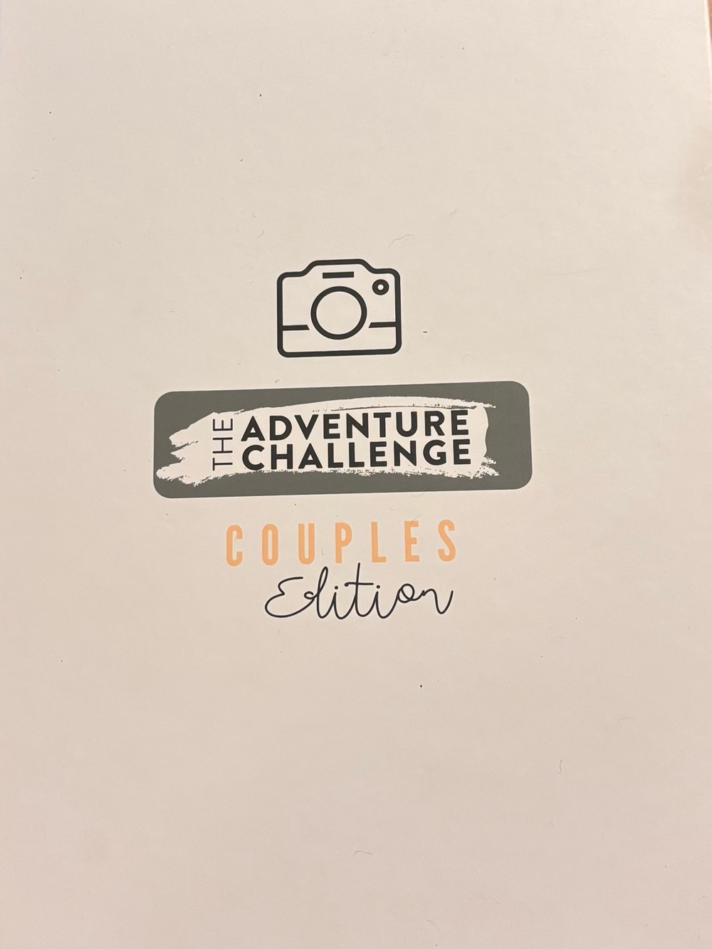 The Adventure Challenge Couples Edition - interactive Date Night Book